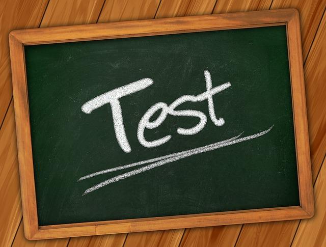Test de lettrage scolaire Test de lettrage scolaire
