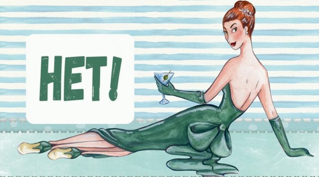 Dame en robe de soirée